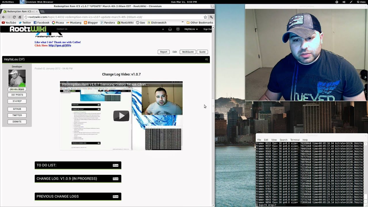 Redemption Rom v1.0.8 Samsung Galaxy Nexus Change Log