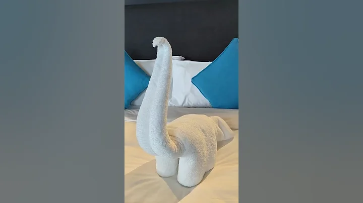 towel folding animal||towel art for design#viral#youtubeshorts