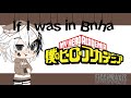 |If I was in BNHA| The beginning |