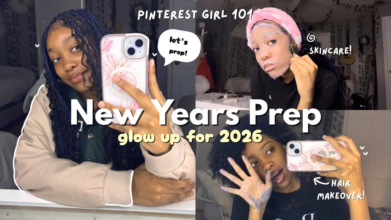 Подготовка к Новому году! Видеоблог о преображении в 2026 году 🎧: руководство для девушек из Pint...