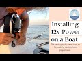 How to Install a USB CHARGING PORT on a SAILBOAT for iPad, iPhones ~ w/ Mary Beth &amp; Stephen ~ Ep 64