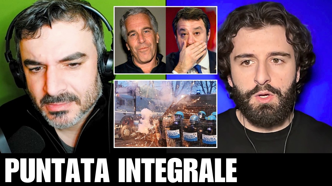 Lo schifo Epstein files, Scontri a Torino, Don Alberto lascia il sacerdozio, Corona vs. Mediaset