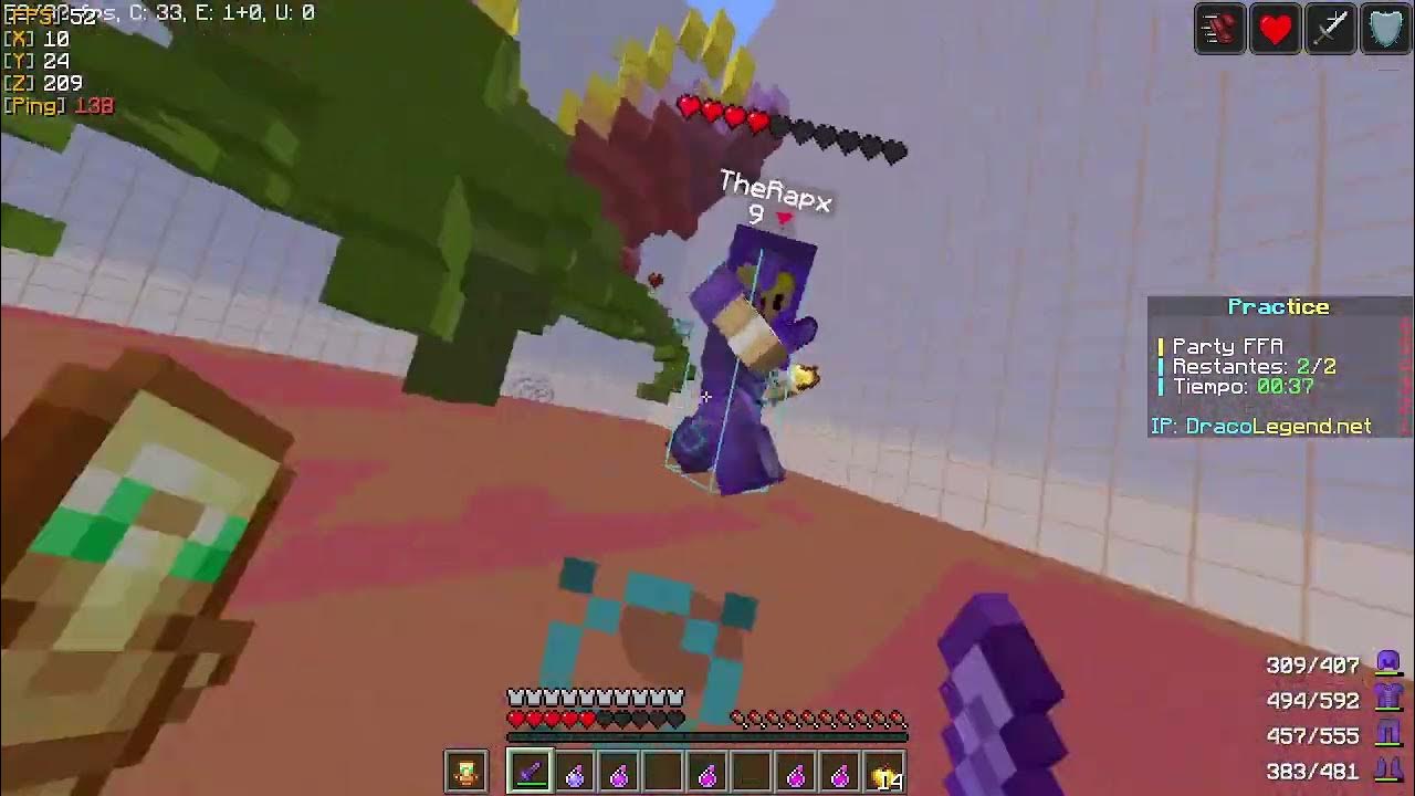 Nautic MC Pvp vs TheRapx 3 YouTube