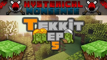 Hysterical Nonsense || Tekkit Ep.5 - BALLSALT (Basalt..)
