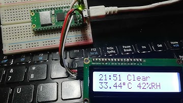 RPi Pico W Weather Station Clock using MicroPhython (6)