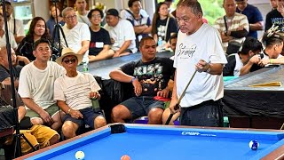 EFREN BATA  REYES 8 10 +2 winVS BUTCHOY SARGO BILLIARDS is LIVE! @ WHISKEY BILLIARDS HALL