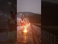 Ganga aarti in rishikesh. #gangaaarti #rishikesh #viral #shorts #youtubeshorts #angeera