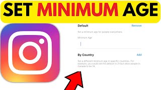 How To Set Minimum Age on Instagram - Step by Step Guide