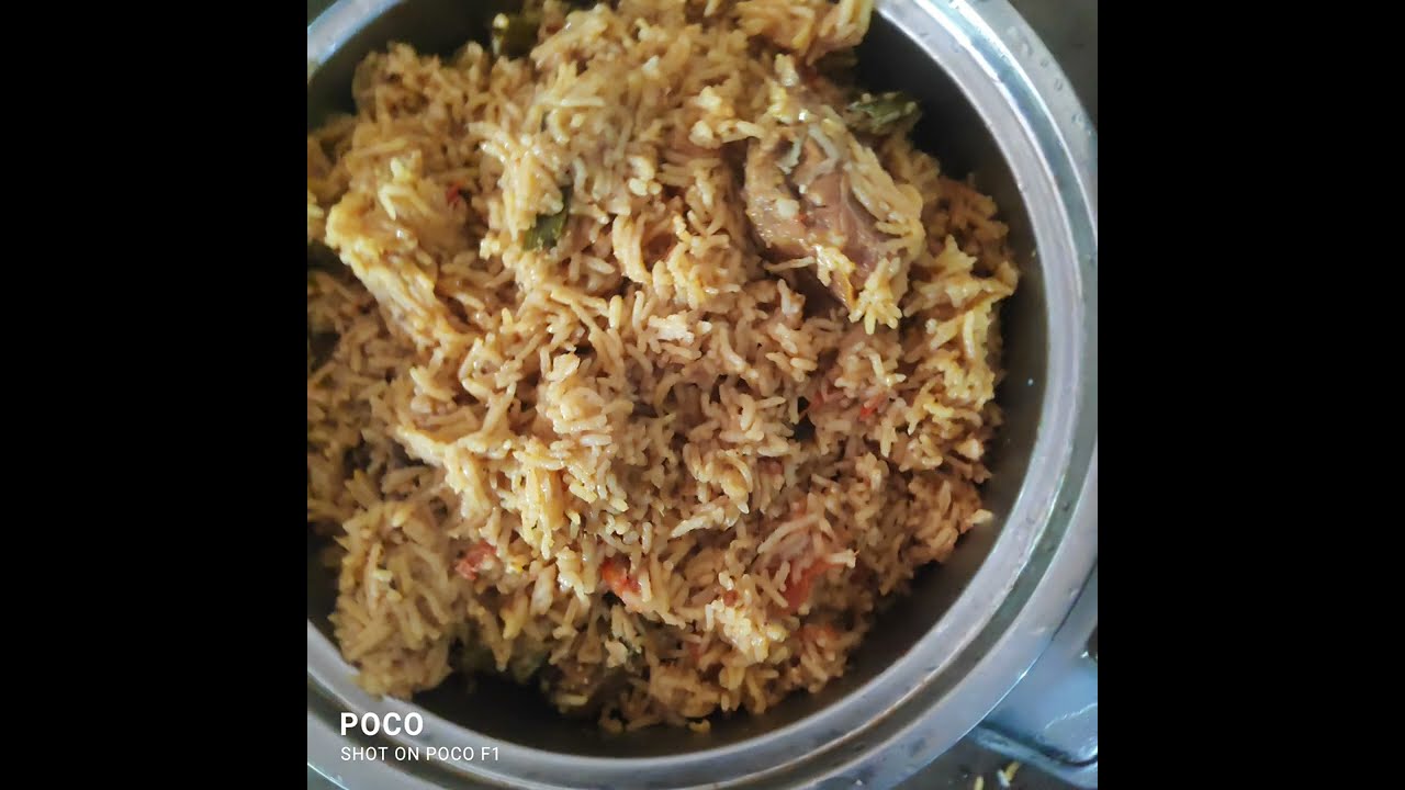 Basmati rice Mutton Biryani full video YouTube