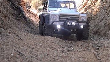 Axial SCX-10 Dingo: Offroad at Hollywood Hills HD