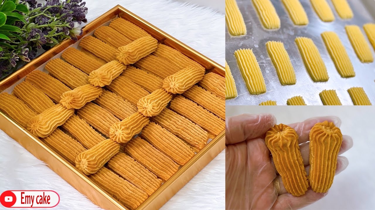 أنجح وصفه لبسكوت الزبده بالكيس 👌🏻بنكهه البرتقال🍊#بسكوت_البرتقال