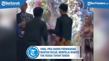 Viral Pria Hadiri Pernikahan Mantan Kekasihnya, Mempelai Wanita Tak Kuasa Tahan Tangis