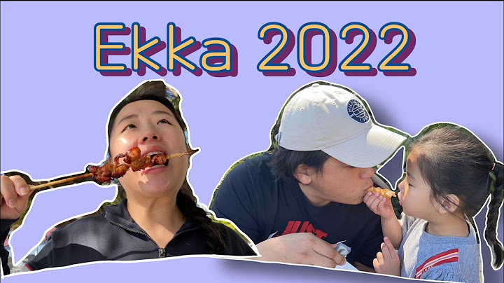 땡땡이 치고 먹기만 했었던 EKKA 나들이(aka 골코쇼 보다 더 큰 ver.)🎟🎠🎢