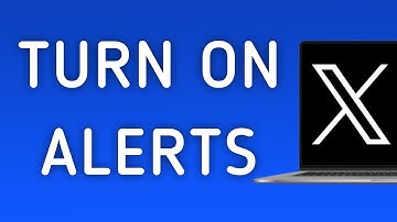 How To Turn On Notifications On X (Twitter) App On PC (New Update)