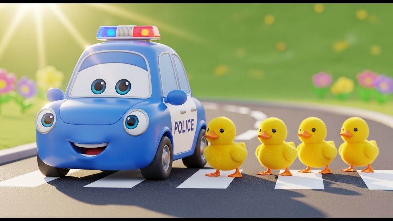 Vehicles Help Animals | Rescue Vehicles Song for Kids | Nursery Rhymes & Educational Kids Songs