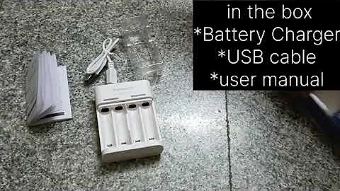 Panasonic  AAA , Panasonic Eneloop CC61N Charger for AA & AAA Rechargeable Batteries UNBOXING