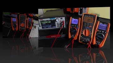 Retesting the DC Amps function on the HT65