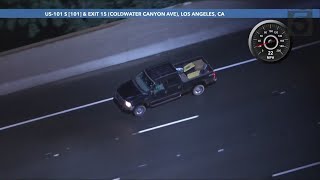 Officers chase suspect in dangerous pursuit through L.A. County