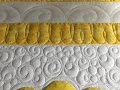 Quilting Clamshells on the Longarm with a Ruler