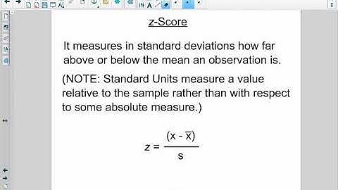 STA2023 - 3.2 The Empirical Rule and z-Scores