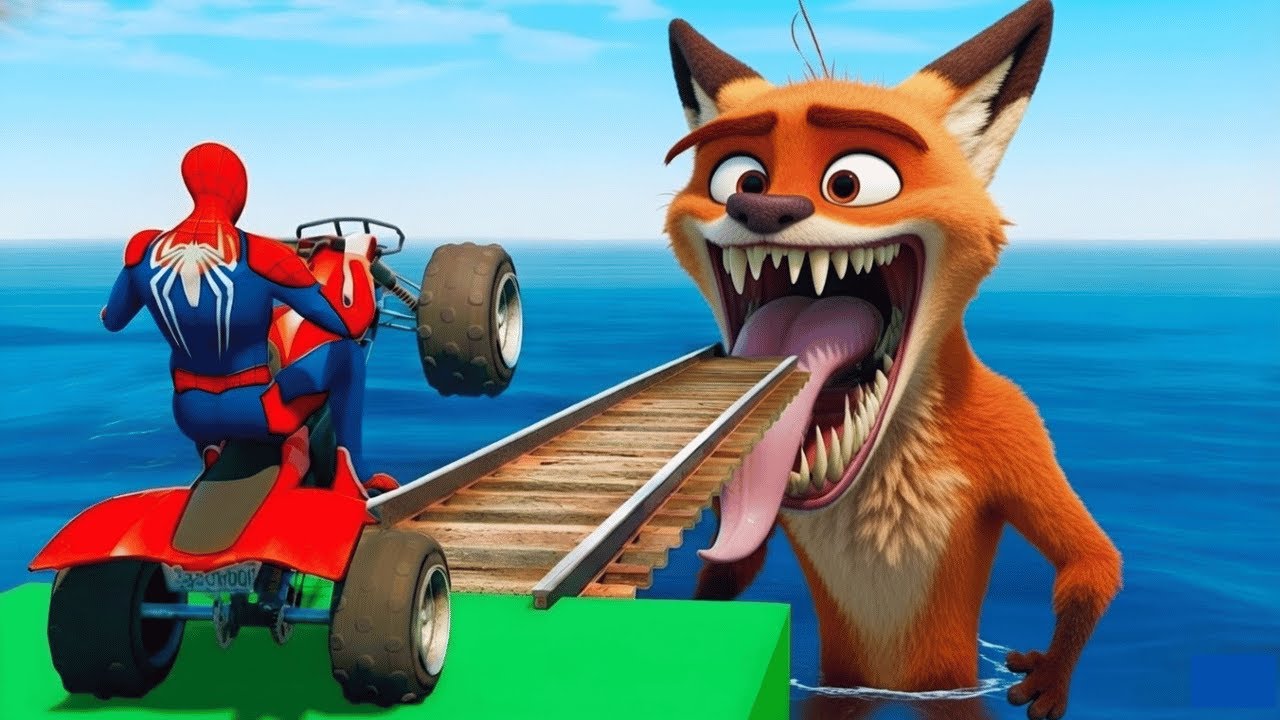 الرجل العنكبوت انقاذ باتمان Spider-Man Rescue batman vs iron man vs venom funny Game GTA 5 superhero