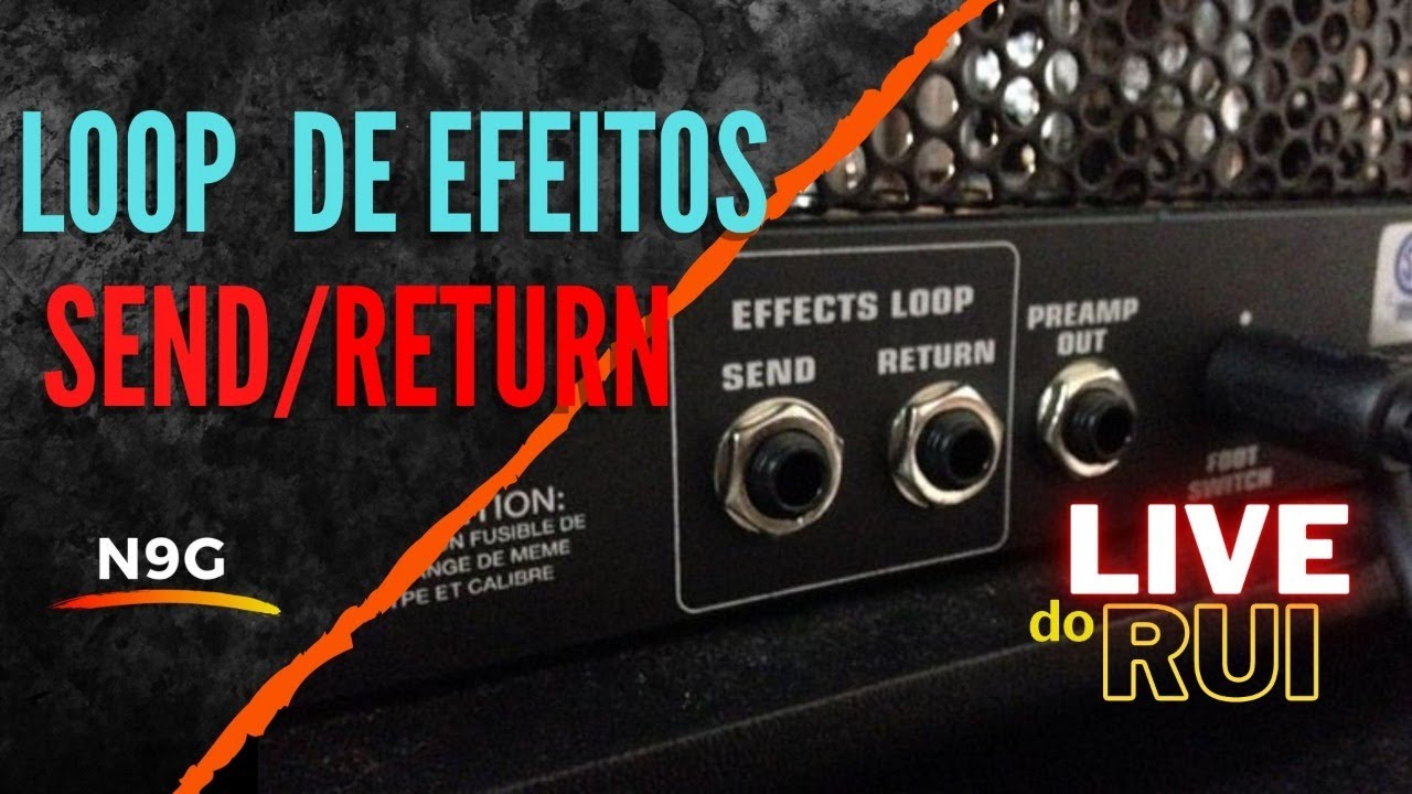 Live do Rui #25 - Loop de efeitos: como usar o Send Return de um