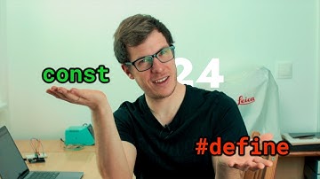 #define vs const - symbolic constants or constant variables? (Arduino Uno Programming for Beginners)
