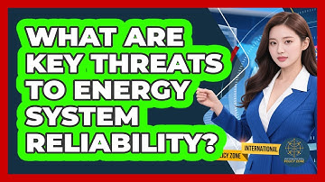What Are Key Threats to Energy System Reliability?