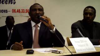 Play video: Paris, le 12/09/2008 : Sidya Touré rencontre la communauté (