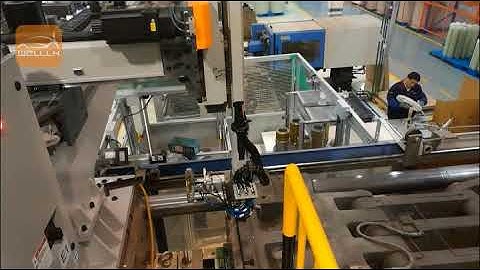 In-Molding Inserting Molding Automatic System For Cooling Fan On Automobile Engine