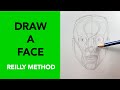 Draw the face using the reilly method