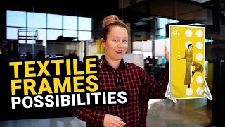 Types of textile frames - which one to choose