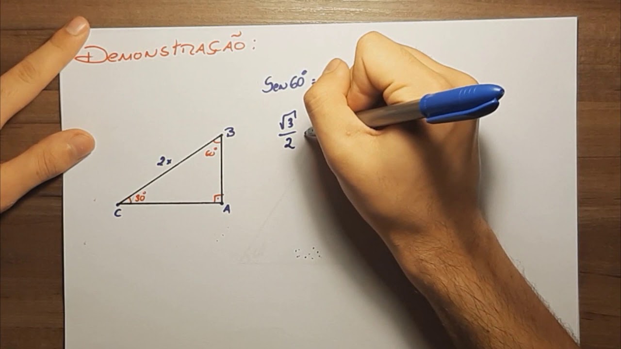 2 Macete: triângulo retângulo 30 e 60 graus 