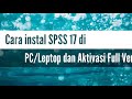 Cara Instal SPSS 17 di pc/Leptop dan Aktivasi Full version