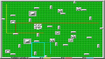 AMIGA Turbo Light Cycles AGA PLAYED v1.0 By Vaughan Roberts & Ben Ellis 1995