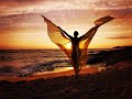 Amazing LED Wings on the Beach/Light of Dance