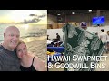 Goodwill Bins and Hawaii Swap Meet - Thrifting for home decor