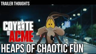Coyote vs. Acme Looks Like the Right Kind of Chaotic Fun (Trailer Thoughts)