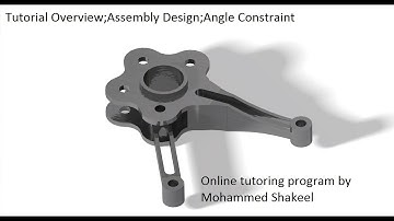Catia V5|Assembly Design|Angle Constraint