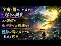 宇宙と繋がった人に起きる異変🪐この習慣で引き寄せが加速する💨波動が高い人にだけ見える世界🌍