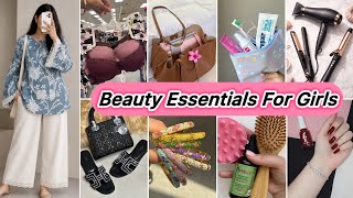 Must Have Beauty Essentials For All Girls✨  | 24 Important Things Every Girl Needs