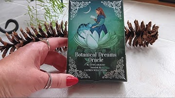 BOTANICAL DREAMS ORACLE ~ *UNBOXING & FULL FLIP THROUGH *