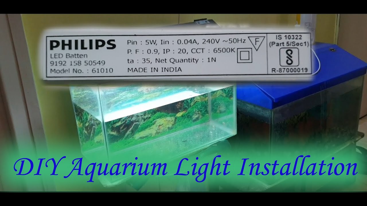 How To Install Light In Aquarium DIY Installation YouTube how-to-install-light-in-aquarium-diy-installation-youtube