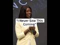 Aww, Mrs Kemi Oyedepo blushing as Pastor Yemi Davids  introduces her.