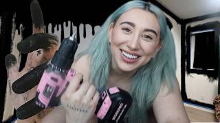 PAINTING My ROOM BLACK! :O