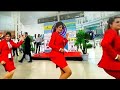 Beautiful Air Hostess Dancing in airport must watch!   #airhostess #FlashMob #sexy