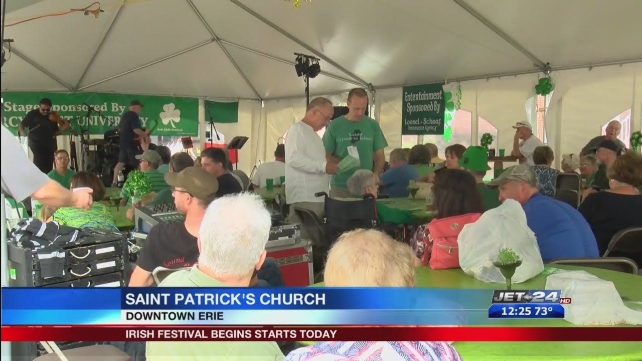 Erie Irish Festival set to begin YouTube