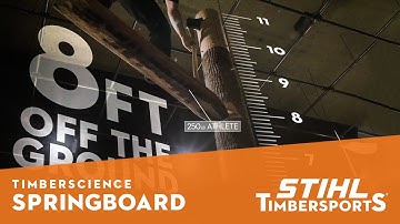 The Science Behind the Springboard | STIHL TIMBERSPORTS®