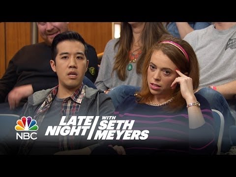 Audience Marriage Proposal - Late Night with Seth Meyers