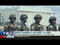 First batch of KDF troops, 903 soldiers, deployed to DRC